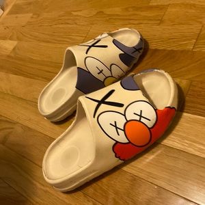 KAWS X yeezy slides women
